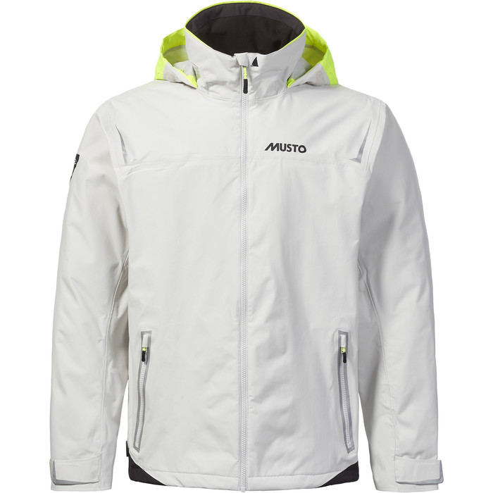 2024 Musto Hombre Br1 Chaqueta De Vela Solent 82400 - Platino